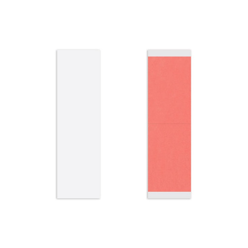 Tape Red Strips 1" X 3", 36pc/bag