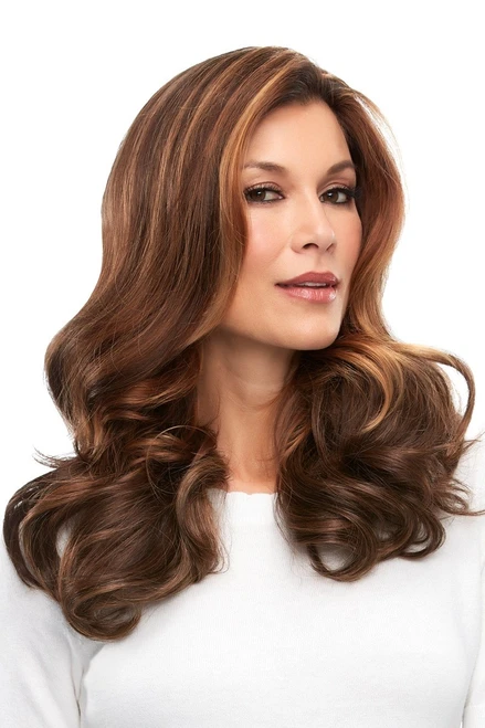 After easiPart French 18" brunette topper