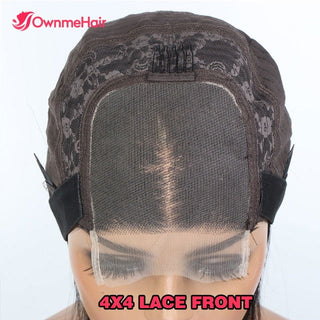BOB CUT | 8-14 Inch | 180 Density | Straight Hair | Dark Brown Human Hair | - Elite Wigs