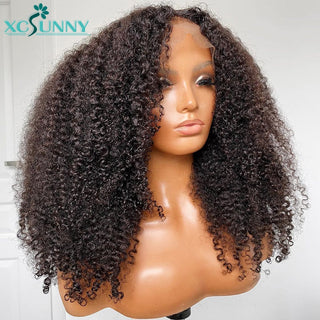 SHORT Thick | Afro Curly | 8 -16 Inch | 250 Density | Brazilian Curly | Black Human Hair |