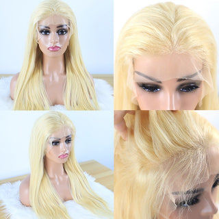 SHOULDER Length | 14-16 Inch | 180 Density | Straight Hair | 613 Blonde Human Hair|