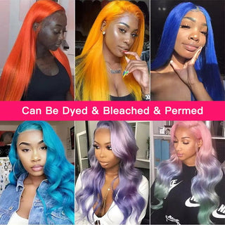 LONGER Length | 28-32 Inch | 180 Density | Ponytail Wig | 360 Lace | Straight Hair | 613 Blonde Human Hair | - Elite Wigs