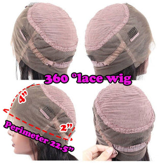 MID Length | 20-26 Inch | Ombre | 180 Density | Straight Hair | Dark Brown Human Hair | - Elite Wigs