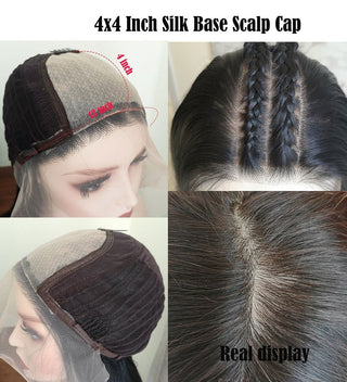 MID Length | 20-26 Inch | Ombre | 180 Density | Straight Hair | Dark Brown Human Hair | - Elite Wigs
