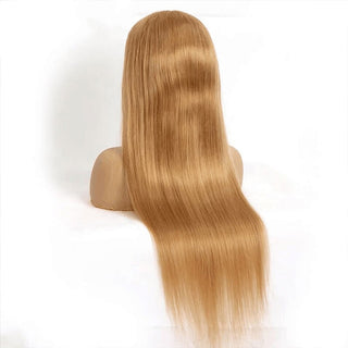 SHOULDER Length | 14-16 Inch | 180 Density | Straight Hair | Honey Blonde Human Hair |