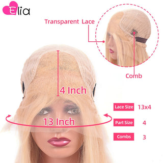 SHOULDER Length | 14-16 Inch | 180 Density | Straight Hair | White Pink Human Hair |