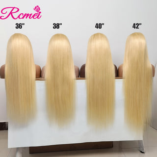 XTREME Length | 42 Inch | 180 Density | Straight Hair | 613 Blonde Human Hair |