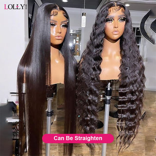 SHOULDER Length | 14-16 Inch | 250 Density | Loose Deep Wave | Black Human Hair |