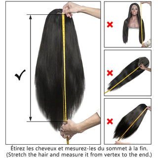 XTREME Length | 40 Inch | 180 Density | Brazilian Silky Straight | Black Human Hair |