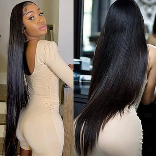 XTREME Length | 42 Inch | 250 Density | Straight Hair | Black Human Hair |