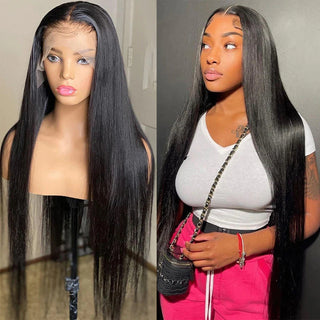 XTREME Length | 42Inch | 180 Density | Brazilian Silky Straight | Black Human Hair |