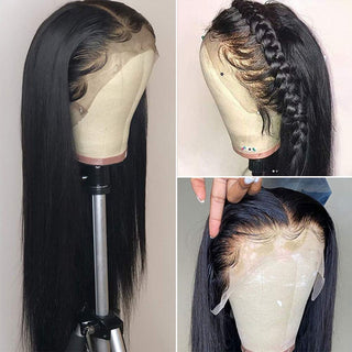 XTREME Length | 42Inch | 180 Density | Brazilian Silky Straight | Black Human Hair |