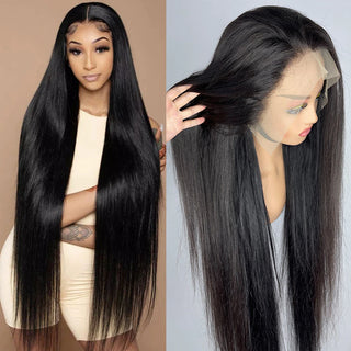 XTREME Length | 42Inch | 180 Density | Brazilian Silky Straight | Black Human Hair |