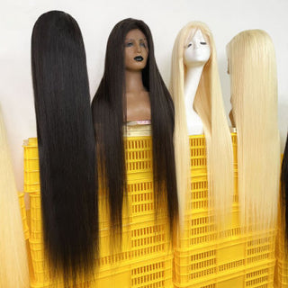 XTREME Length | 42Inch | 180 Density | Brazilian Silky Straight | Black Human Hair |